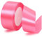 Satinbands Pfirsich Rosa 40mm Breit, 23 Meters Geschenkband für Geschenkverpackungen, DIY-Basteleien, Blumensträuße, Nähprojekte, Schleifenherstellung, Geburtstags- und Hochzeitsdekorationen