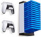 GONRIDASH PS5 Game Storage Tower - Universal Games Storage Tower - Stores 36 Game or Blu-Ray Disks - Game Holder Rack for PS4, PS5, Xbox Series X/S, Nintendo Switch Games and Blu-Ray Disks