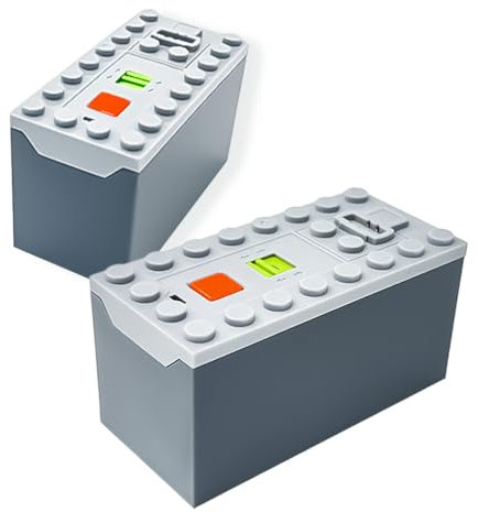 YUN.arbor Power Functions Batterie-Box-88000 (2 Stück) Kompatibel mit Lego Motor MOC Technic Parts