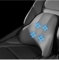 Lendenkissen Auto Auto Elektrische Einzel Lendenwirbelsäule Einzel Kopfstütze Vibration Massage Lordosenstütze Nackenkissen Lendenkissen Autositz Autoinnenraum Auto Lendenwirbelstützkissen(Lumbar supp