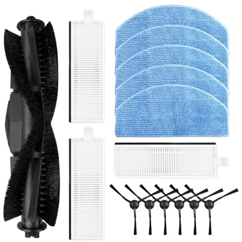 QASULER Parti del filtro dei panni for mocio, for Laresar, for L6 Pro, for Laresar, for Evol 3 Robot Spazzatrice Robot Aspirapolvere Accessori Pezzi di ricambio Panno per robot aspirapolvere e lavapav