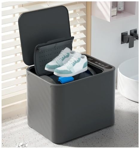 SJWJWOO Mini Wash Shoes Mini Portable, Shoes Washing Machine Low dB Shoes Washing Machine for Apartments Dorms Business Trip