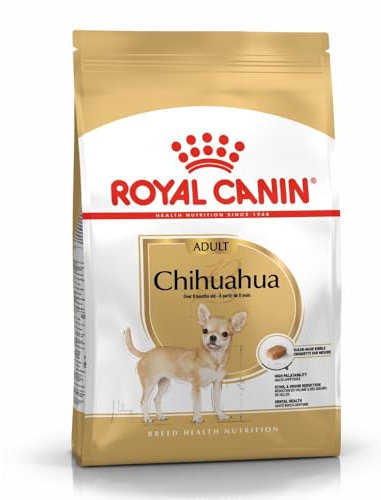 Royal Canin Chihuahua Adult | 1,5 kg | Trockenfutter für ausgewachsene Chihuahuas | Zur Unterstützung der Stuhlqualität und der Zahngesundheit | Hohe Akzeptanz bei Hunden