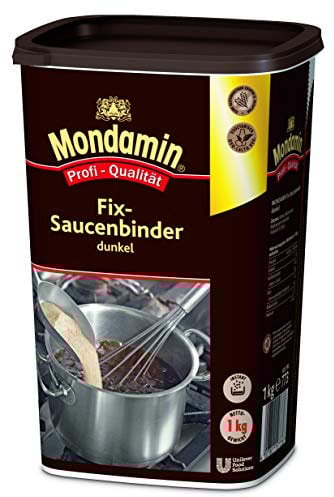 Mondamin Fix-Soßenbinder dunkel (klumpenfrei, geschmacksneutral) 1er Pack (1 x 1 kg)