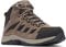 Columbia Crestwood Mid WP wasserdichte Wanderstiefel für Herren, Braun (Cordovan x Squash), 43.5 EU