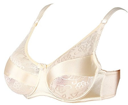 Kitchnexus Mastektomie BH Prothesen Transgender Crossdresser Mit Taschen Schwarz/Hautfarbe