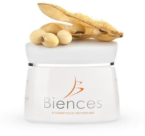 Biences Swiss Cosmetics – feuchtigkeitsspendende Tagescreme für das Gesicht mit Aloe Vera & Mandelöl – 100/100 Yuka & Naturelle zu 99,86% – normale bis Mischhaut – Vegan und 100% Schweiz – 50 ml