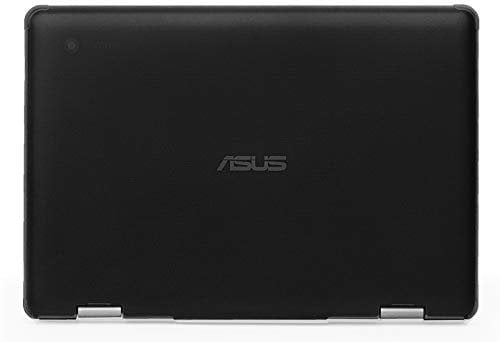 mCover Case Compatible for 2019~2021 11.6 ASUS Chromebook Flip C214MA Series Convertible Laptop Computers ONLY (NOT Fitting Any Other ASUS Models) - Black