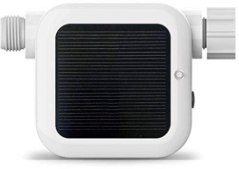 Netro Pixie - Temporizador Inteligente para Grifo de Manguera, conexión WiFi, energía Solar, detecta el Tiempo atmosférico
