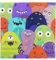 Monster Tableware, Party Napkins x8 - Monster Tableware, Party Napkins x8, 17g, 2ply, 33x33cm -