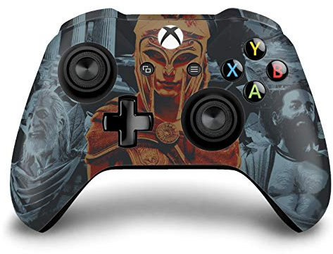 Head Case Designs Offizielle Zugelassen Assassin's Creed Kassandra Vine Odyssee Kunstwerk Matte Vinyl Haut Gaming Aufkleber Abziehbild Abdeckung kompatibel mit Xbox One S/X Controller