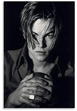 Leonardo DiCaprio Leinwand-Kunst-Poster und Wandkunstdruck, modernes Familienschlafzimmer, 30 x 45 cm