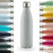 Blumtal Trinkflasche 350 ml Edelstahl - auslaufsichere Isolierflasche - BPA-freie Trinkflasche kalt & warm - doppelwandige Insulated Bottle - rostbeständige Isolierflasche Ultimate Grey - Grau