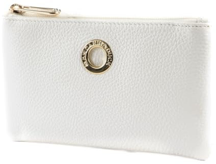 Mandarina Duck Damen Mellow Leather Pouch, Optical White