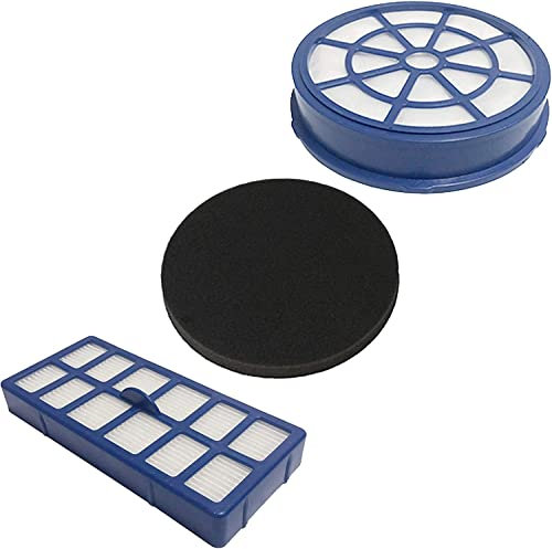 N2ELECTROITALY, kit filtro di scarico pre e post motore per aspirapolvere Hoover serie U81 Breeze BR2020 BR30 BR71