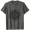 Kompass Windrose Navigieren Segeln Matrose T-Shirt