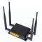 Lisher Routeur WiFi Modem 4G 3G avec Fente pour Carte SIM Point D'Acc¨¨S 300Mbps Openwrt 12V GSM LTE USB Wan 4XLAN 4XAntenne EU Plug