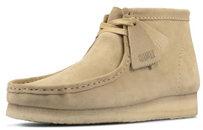 Clarks Men's Wallabee Oxford, Maple Suede, 14 UK