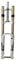 QAINKUN Bike Forks Fork Downhill MTB Mountain Bike Fork Suspension Damping Bicycle Fork Black White Gold Golden Mtb Forks(26 inch white)