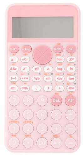 VILLCASE Calculadora Científica Portátil con Pantalla Grande 240 Funciones para Estudiantes Universitarios Contabilidad Matemáticas Escuela Hogar Y Oficina 6.10X3.14X0.70In