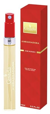Gisada Ambassadora Eau de Parfum für Damen, 10 ml, Blumige Noten
