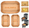 170PCS Backpapier für Heißluftfritteuse Ninja Flex Drawer AF500EU AF500EUCP, Cecotec 9000, Cosori Twinfry 10L. 120PCS Airfryer Backpapier für 5.2L，50PCS Heißluftfritteuse Backpapier für 10.4L/10L