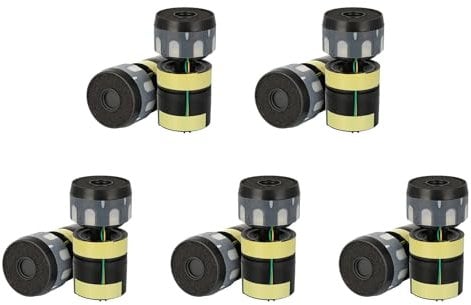 Goufride 10Pcs Dynamic Microphone Core Capsule for BETA58 Wireless Microphone Capsule Replacement
