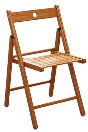 YGLEEULI Rückenlehne Esszimmerstühle Hocker Einfachheit Outdoor Moderne Holz Wohnzimmer Klapp Chaiselongue Küchenmöbel Küchen Stuhl klappbar(STYLE1)