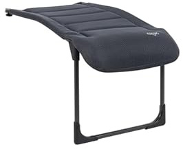 CRESPO Reposapiés RP-215-AD Air-Deluxe Grau für Anwender, geeignet für den täglichen Einsatz, mit Grau