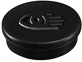 Legamaster 7-181101 Haftmagnete circa 250 g, schwarz, 10er Karton