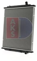 AKS DASIS 390033S Motorkühler/Wasserkühler Kompatibel mit RENAULT TRUCKS Premium 2 5001868516 5010619804