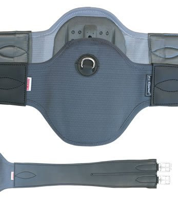 Euroriding Sattelgurt Privilège Equitation Jump, Farbe: braun, Große: 130