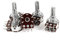 sourcing map 5 Stk 5K Ohm B5K Top regelbar Doppel Lineare Rotary Taper Potentiometer AC 220V DE de