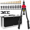 RZX 16 RIVET NUT TOOL Hand Blind Riveter,RIVNUT Riveting Tools with Nut Setting System totally 12mandrels M3 M4 M5,m6,m8,m10 M12, 10-24, 1/4-20, 5/16-18,3/8-16,1/2-13 +115PCS Rivets Nuts