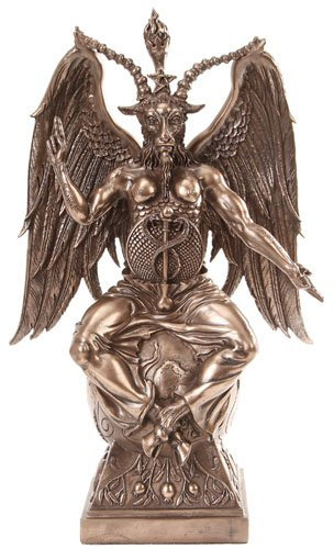 Pacfic Trading Large Baphomet On Pedestal Statue