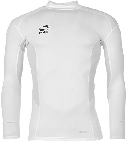 Sondico Men's Base Layer Mock Top Long Sleeve Compression