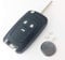 Automobile Locksmith Kit - fits Vauxhall Opel Insignia Mokka Zaffira Corsa Astra 3 button remote flip key fob shell case switches battery