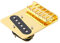 Lyws 6 Selle pont Pickup pour Fender Telecaster Tele Guitare électrique doré