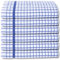 A & B TRADERS 100% Cotton Terry Towelling Tea Towels | Pack of 6 | Kitchen Hand Towels Dish Cloth Super Absorbent Soft Touch (Blue)