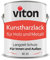 VITON Kunstharzlack in Grün- 3,5 Kg Alkydharzlack für Holz und Metall - 3in1 inkl. Grundierung - Dauerhafter Schutz & Widerstandsfähig - KE 31 - RAL 6005 Moosgrün