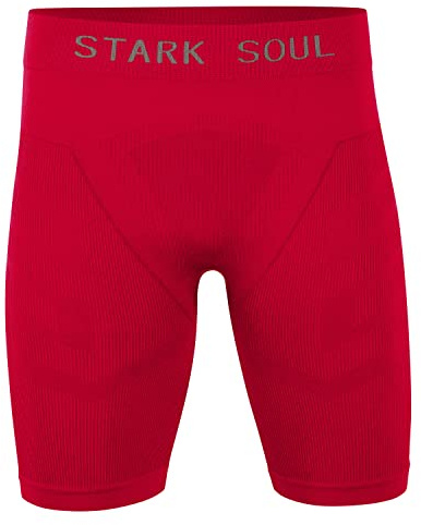 STARK SOUL Unterziehhose, Funktionshosen -WARM UP-, Herren Sport Shorts, Seamless