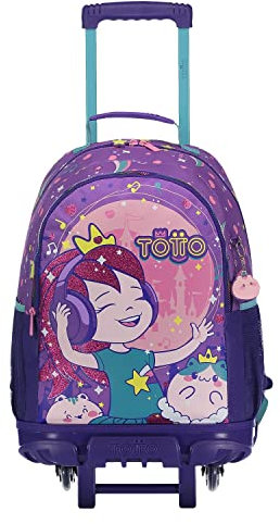 TOTTO Mochila Escolar Grande Ruedas - Lena