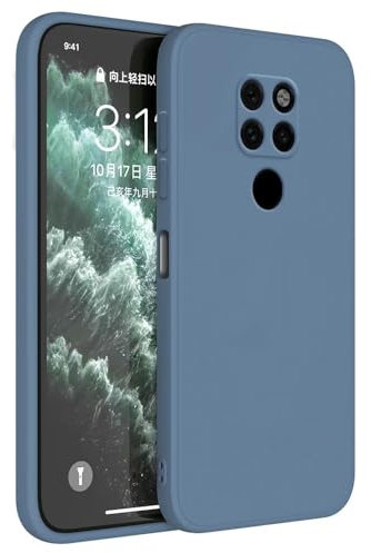Topme Handyhülle Hülle Fur Huawei Mate20 (6.53 Inches) Case Schutzhülle, Hautschutz Aus TPU Silikonhülle - Lavendelgrau