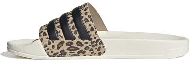 adidas Adilette Shower Slides Unisex Schiebe-Sandalen, Off White Core Black Magic Beige, 46 EU