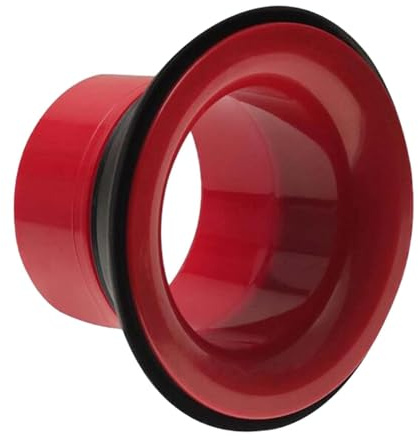Amagogo Drum Amplifier Bass Drum Enhancer, Langlebig, Tragbar, Voice Sound Verstärker für Bass Drum Parts Drum Percussion Zubehör, Rot