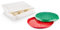 DIE BOX FABRIK Pizzaballenbox (40 x 30 x 7 cm) für Pizzateig, Mehrweg Box für Pizza (Mehrwegverpackung), inklusive Teigschaber, Komplett Set (2x Box, 1x Deckel)