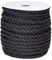 jijAcraft 5mm Dekorative Gedrehte Kordel Schwarz, 3-Lagiges Twisted Polyester-Schnurseil Für Wohnkultur, Kostüme Verschönern, Ehrenschnur, Geschenktüten Kordeln 20 Meters