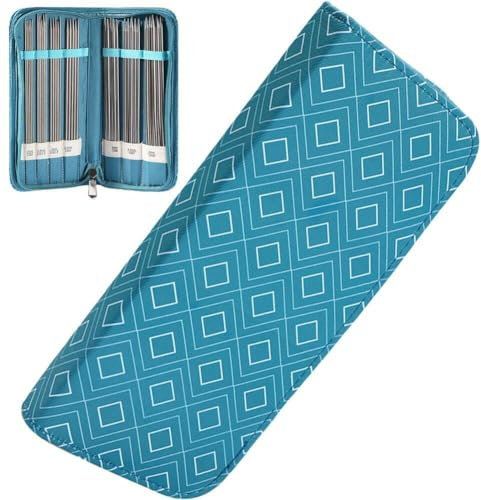 Leere Stricknadel-Aufbewahrungstasche, Häkelnadel-etui, Organizer, Tragbares Kit, Aufbewahrungstaschen Für Stricken, Nähwerkzeug