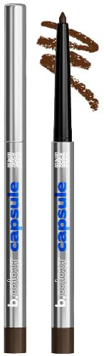 B.COLOUR PROFESSIONAL Automatischer Kajalstift Braun, Wasserfest 24h, Kohl Eyeliner, Für Empfindliche Augen, Mit Anspitzer, 0.3g