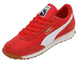 PUMA Easy Rider Vintage Zapatillas Rojo Lona Sin Tacon